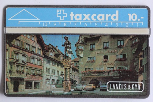Télécarte kolinplatz zug - télécarte,
