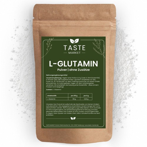Glutammina polvere - l-glutammina,
