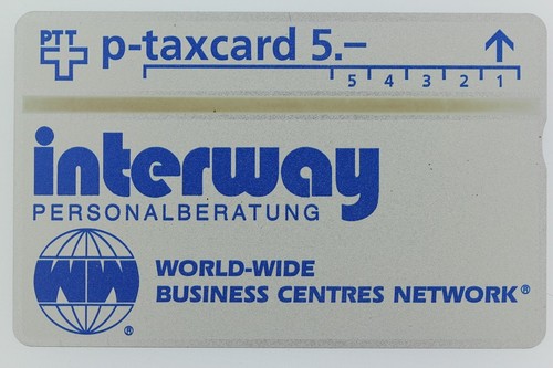Télécarte dummy interway - télécarte, l&g