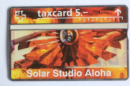 Télécarte solar studio - télécarte,