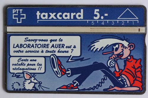 Télécarte laboratoire - télécarte, l&g